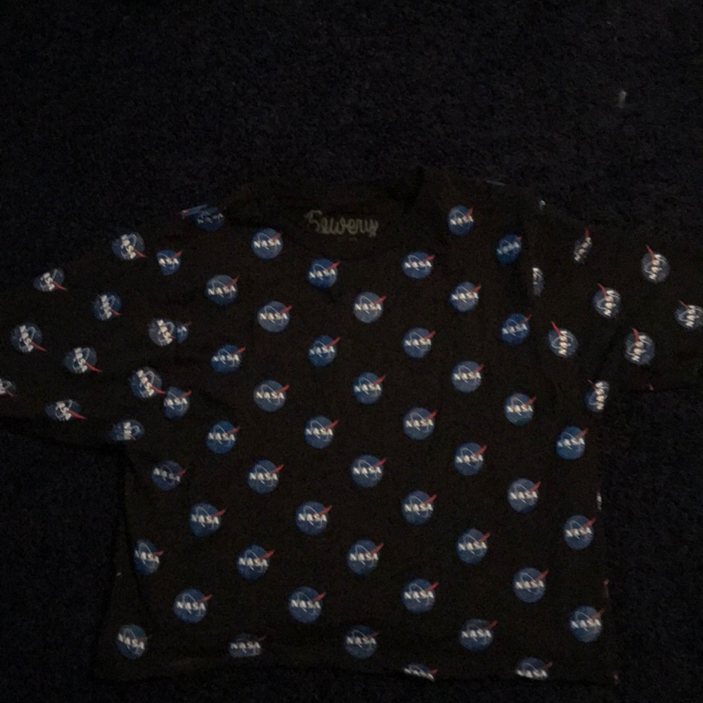 NASA crop shirt